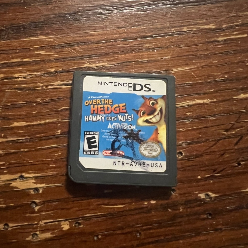 Nintendo DS Over the Hedge Game Cartridge - Black